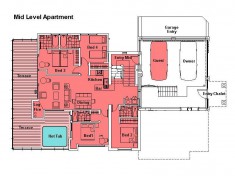 Casa Farellones - Middle Apartment